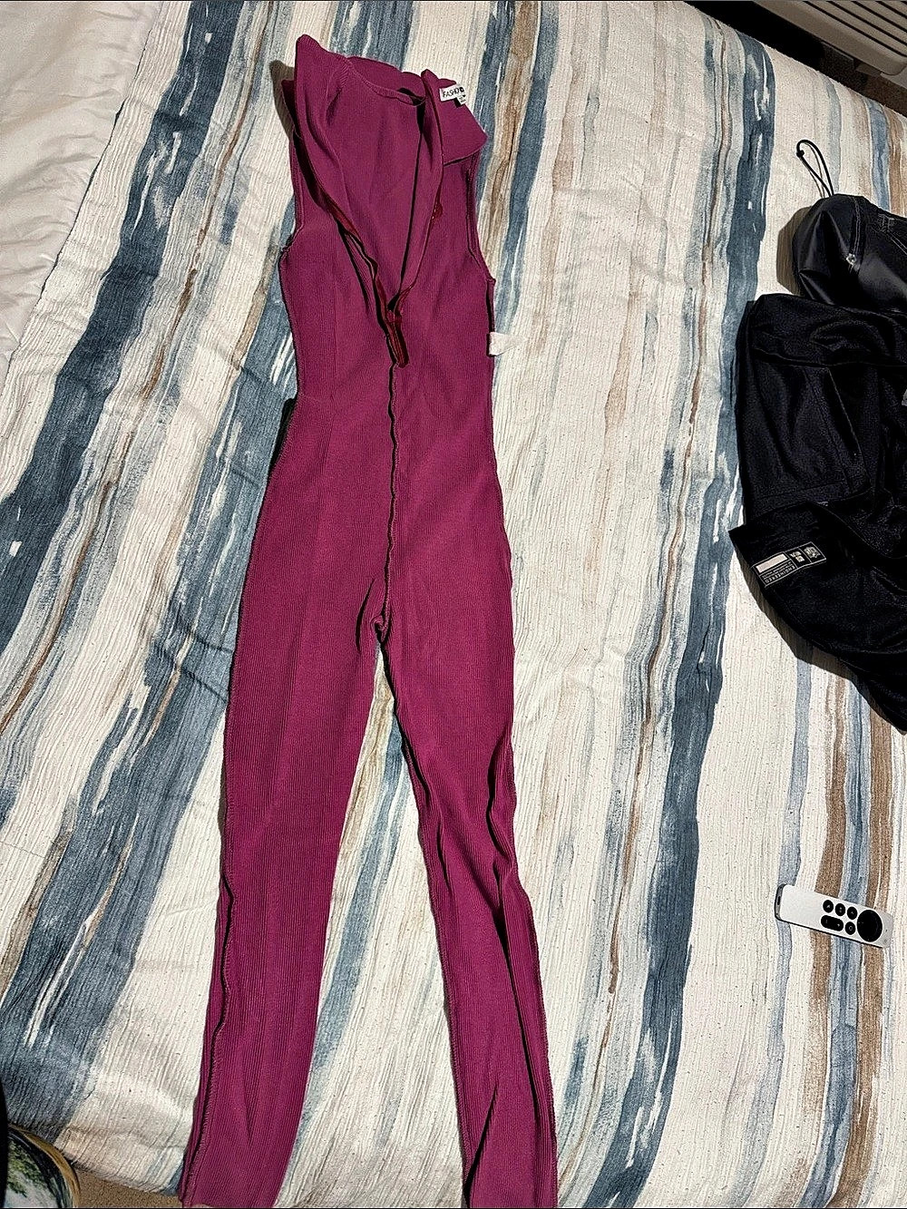 Fashion Nova Say Less Jumpsuit Sleeveless Jumpsuit in Pink Like New